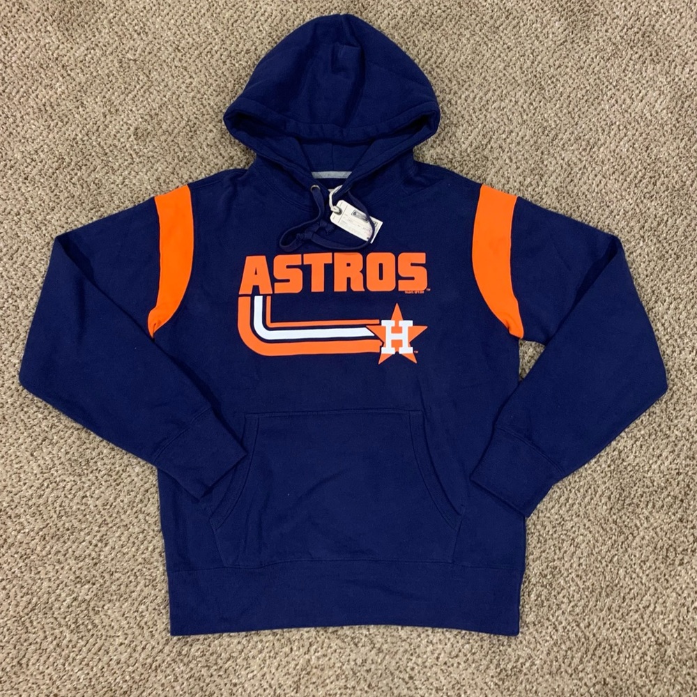 American Eagle Men’s Tailgate Houston Astros Hoodie Size Medium NWT